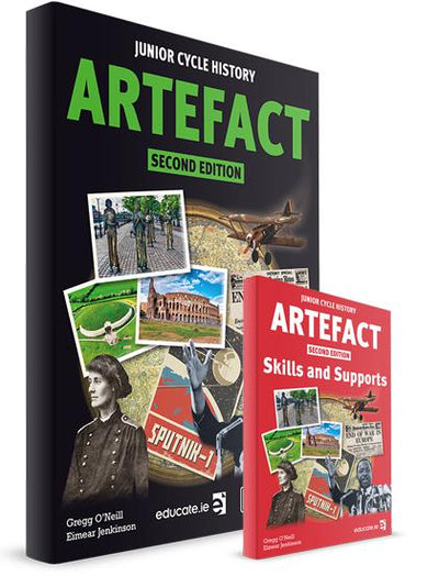 Artefact - Junior Cycle History - 2nd / New Edition (2022) Textbook and Skills Book - Set